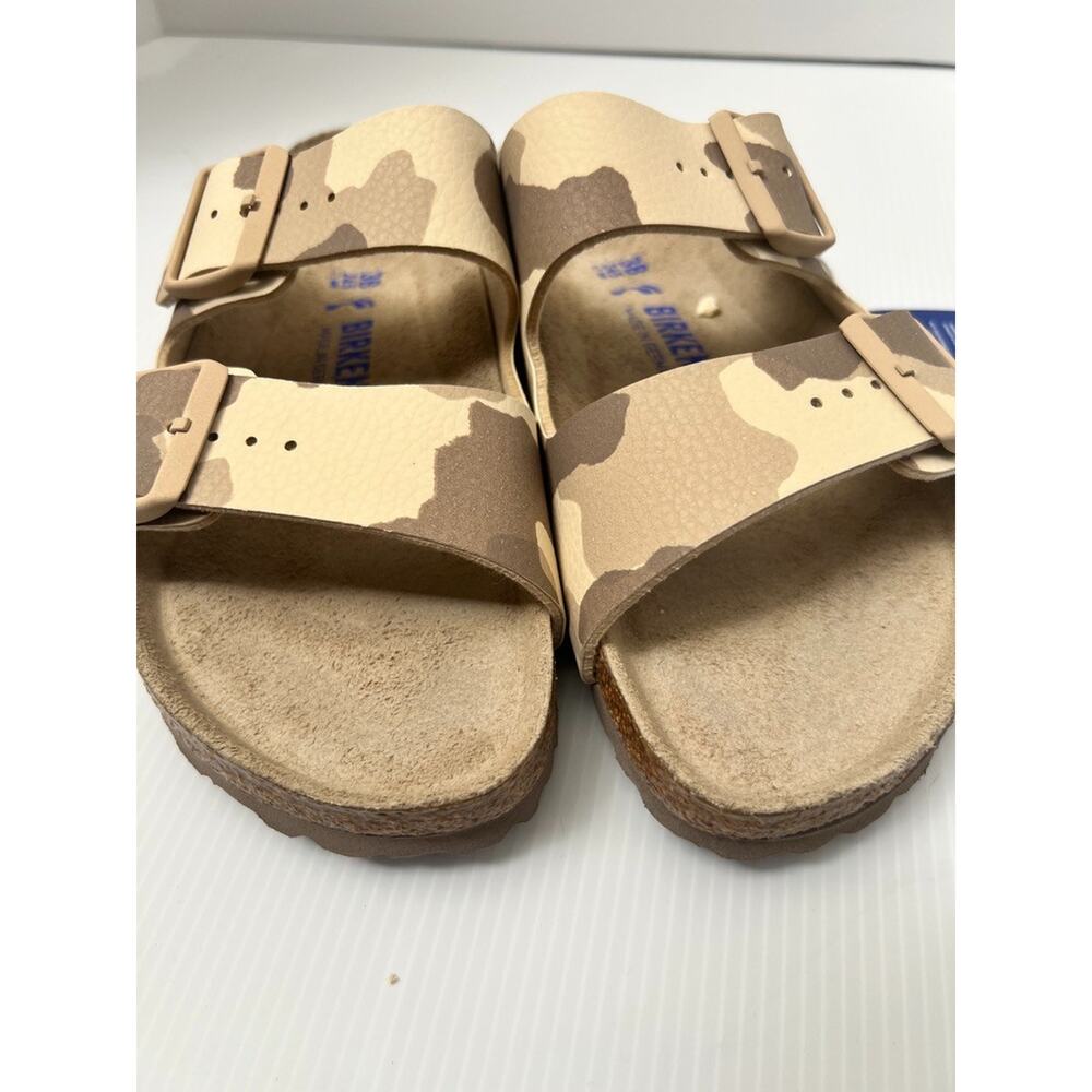 Birkenstock Arizona Soft Footbed Desert Camo Sandals Women's 7-7.5 EU 38 NWOB - Picture 14 of 14